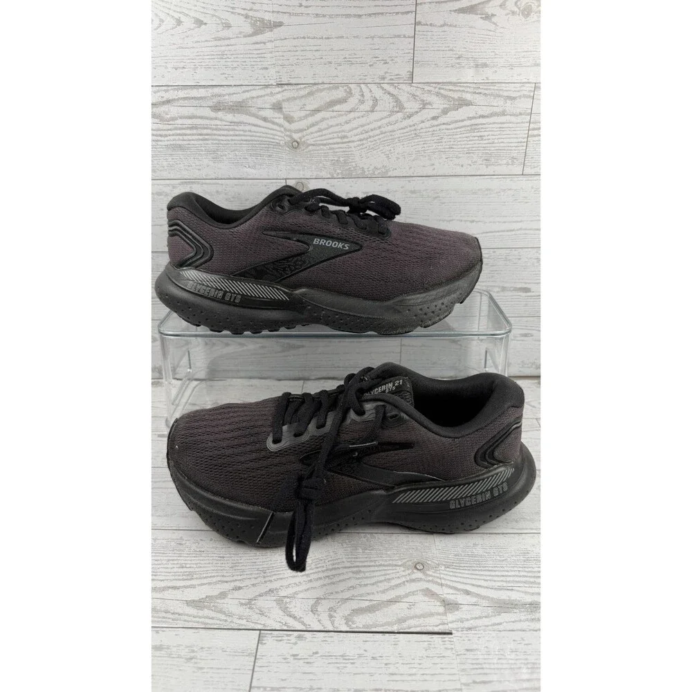 Brooks Glycerin Gts 21 1204091D020 Black 7D Womens Sneakers Running Shoes #89